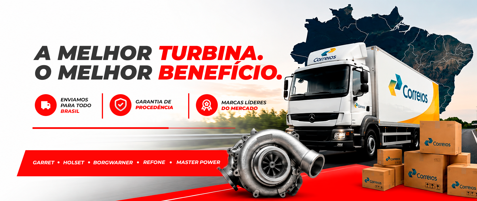 Entrega em todo Brasil